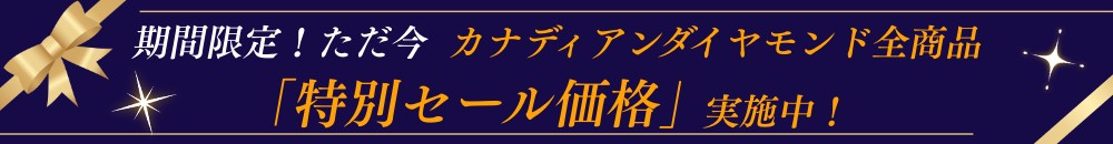 カナディアンダイヤモンド特別価格