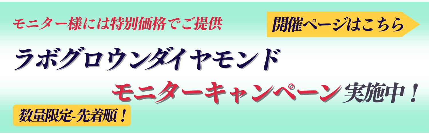 モニターキャンペーン開催中